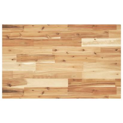 Blat de baie finisaj cu ulei, 160x50x4 cm, lemn masiv de acacia GartenMobel Dekor