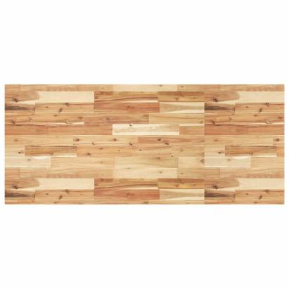 Blat de birou finisat cu ulei, 120x60x4 cm, lemn masiv acacia GartenMobel Dekor