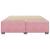 Cadru de pat, roz, 200x200 cm, catifea GartenMobel Dekor