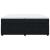 Pat box spring cu saltea, negru, 200x200 cm, catifea GartenMobel Dekor