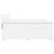 Pat box spring cu saltea, alb, 200x200 cm, piele ecologică GartenMobel Dekor