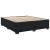 Pat box spring cu saltea, negru, 200x200 cm, catifea GartenMobel Dekor