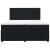 Pat box spring cu saltea, negru, 200x200 cm, catifea GartenMobel Dekor