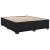 Pat box spring cu saltea, negru, 200x200 cm, catifea GartenMobel Dekor