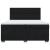 Pat box spring cu saltea, negru, 200x200 cm, catifea GartenMobel Dekor