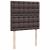 Pat box spring cu saltea, maro închis, 90x190 cm, textil GartenMobel Dekor