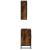 Set mobilier de baie, 2 piese, stejar fumuriu, lemn prelucrat GartenMobel Dekor