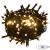 Set globuri Crăciun cu vârf & 300 LED-uri 120 piese, roz auriu GartenMobel Dekor