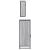 Set mobilier de baie, 3 piese, gri sonoma, lemn prelucrat GartenMobel Dekor