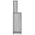 Set mobilier de baie, 3 piese, gri sonoma, lemn prelucrat GartenMobel Dekor