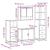 Set de mobilier de baie 4 piese Lemn prelucrat de stejar afumat GartenMobel Dekor