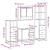 Set de mobilier de baie 4 piese Lemn prelucrat de stejar afumat GartenMobel Dekor