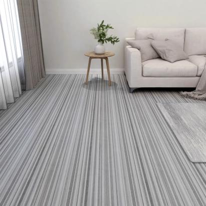 Plăci de pardoseală autoadezive 20 buc. gri deschis PVC 1,86 m² GartenMobel Dekor