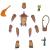 STAR WARS MIX MASHERS SET FIGURINA CHEWBACCA 12CM SI ACCESORII SuperHeroes ToysZone