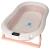Cadita pliabila roz KidsCare, termometru, perna reductor, jucarii, protectie cap, cana pliabila for Your BabyKids