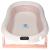Cadita pliabila roz KidsCare, termometru, perna reductor, jucarii, protectie cap, cana pliabila for Your BabyKids