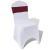 Fundă elastică decorativă scaun, cataramă diamante, bordo, 25 buc. GartenMobel Dekor