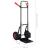 Cărucior telescopic manual, 200 kg, negru și roșu GartenMobel Dekor