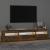 Comodă TV cu lumini LED, stejar fumuriu, 195x35x40 cm GartenMobel Dekor