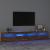 Comodă TV cu lumini LED, stejar fumuriu, 240x35x40cm GartenMobel Dekor