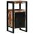 Set de mobilier pentru baie cu ușă 4 pcs Lemn recuperat solid GartenMobel Dekor