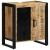 Set de mobilier pentru baie 4 pcs Maro Lemn de mango solid GartenMobel Dekor