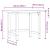 Banc de lucru 100x60x83 cm lemn masiv de acacia, dreptunghiular GartenMobel Dekor