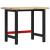 Banc de lucru 100x60x83 cm lemn masiv de acacia, dreptunghiular GartenMobel Dekor