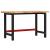 Banc de lucru 140x60x83 cm lemn masiv de acacia, dreptunghiular GartenMobel Dekor