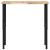 Banc lucru 100x60x(73-99,5) cm lemn masiv acacia dreptunghiular GartenMobel Dekor