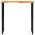 Banc lucru 100x60x(73-99,5) cm lemn masiv acacia dreptunghiular GartenMobel Dekor