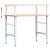 Banc lucru 100x60x(71,5-98) cm lemn masiv fag, dreptunghiular GartenMobel Dekor