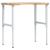 Banc lucru 100x60x(73-99,5) cm lemn masiv acacia dreptunghiular GartenMobel Dekor