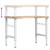 Banc lucru 100x60x(73-99,5) cm lemn masiv acacia dreptunghiular GartenMobel Dekor