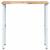 Banc lucru 100x60x(73-99,5) cm lemn masiv acacia dreptunghiular GartenMobel Dekor