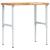 Banc lucru 100x60x(73-99,5) cm lemn masiv acacia dreptunghiular GartenMobel Dekor