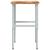 Banc lucru 100x60x(73-99,5) cm lemn masiv acacia dreptunghiular GartenMobel Dekor