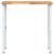 Banc lucru 100x60x(73-99,5) cm lemn masiv acacia dreptunghiular GartenMobel Dekor
