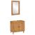 Set de mobilier pentru baie cu ușă 2 pcs Maro 62 x 33 x 58 cm GartenMobel Dekor