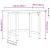 Banc de lucru 100x60x83 cm lemn masiv de acacia, dreptunghiular GartenMobel Dekor