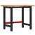 Banc de lucru 100x60x83 cm lemn masiv de acacia, dreptunghiular GartenMobel Dekor
