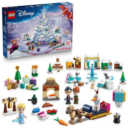 LEGO LEGO ǀ Disney Regatul de gheaţă Calendar de advent 2025 Quality Brand