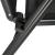 Set mobilier gradina/terasa, negru si stejar, 1 masa, 6 scaune, Abigail GartenVIP DiyLine
