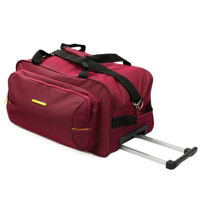 LAMONZA GEANTA DE VOIAJ CU TROLER LIME 55X30X30 CM ROSU ProVoyage Vacation