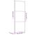 Ușă glisantă auriu 76x205 cm sticlă ESG transparentă/aluminiu GartenMobel Dekor