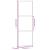 Ușă glisantă, negru, 76x205 cm, sticlă securizată și aluminiu GartenMobel Dekor