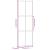 Ușă glisantă, negru, 76x205 cm, sticlă securizată și aluminiu GartenMobel Dekor
