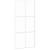 Ușă glisantă, alb, 102,5x205 cm, sticlă securizată/aluminiu GartenMobel Dekor