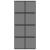 Ușă glisantă, negru, 90x205 cm, sticlă securizată și aluminiu GartenMobel Dekor