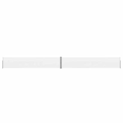 Copertină laterală retractabilă de terasă, crem, 140 x 1200 cm GartenMobel Dekor